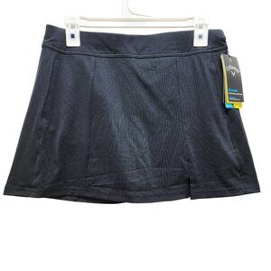 Callaway Womens XL Black Golf Skort With Cooling Technology & Opti-Dri Fabric
